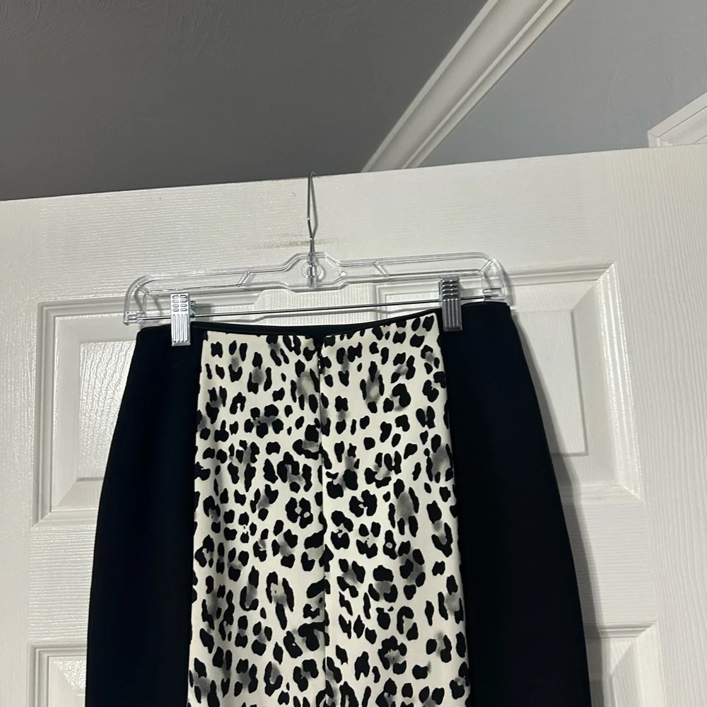 NWT White House Black Market Leopard Print Pencil Skirt - Picture 7 of 14